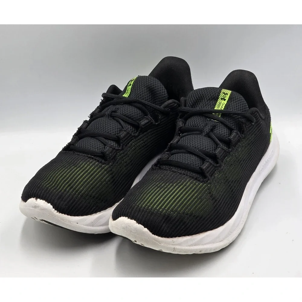 Under Armour Charged Revitalize Sneakers Mens Black  Low Top Running Shoes 10